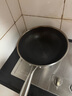 炊大皇 炒锅 304不锈钢炒菜锅煎锅 平底不粘炒锅32cm 可立可视盖不挑灶 实拍图
