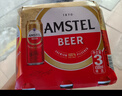 喜力旗下 Amstel红爵啤酒500ml*3听  实拍图