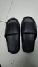 2025年踩屎感拖鞋家居防滑拖鞋女EVA防臭轻便超软凉拖鞋男 升级款-黑色 40-41 【建议拍大一码】 实拍图