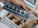普联（TP-LINK）5口全千兆钢壳交换机 企业级交换器 4口监控网络网线分线器  金属机身 TL-SG1005D 实拍图