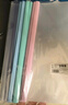 少年伴文件夹抽拉报告夹10只A4透明拉杆商务办公文具抽杆夹水滴夹资料收纳册简历产检报告夹纸试卷夹8mm 实拍图