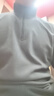 优衣库男装柔滑弹力摇粒绒半拉链套头衫/长袖25秋冬新款481184 08 深灰色 L /175/100A 实拍图