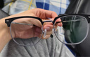 蔡司（ZEISS）镜片近视眼镜框男半框防蓝光辐射可配带散光度数眼睛女钛合金镜架 升级钛材 黑银 配colorein镜片1.56防蓝光 0-600 实拍图