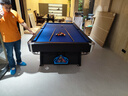 皓玉佳台球桌标准型大理石成人家用多功能黑八桌球台乒乓球桌餐桌二合一 9尺 石板自动回球三合一 实拍图