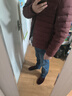 优衣库男装女装高级轻型羽绒茄克便携立领外套排骨夹克478273 478273/18暗红色 L 实拍图
