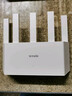 Tenda腾达路由器【千兆WiFi6+穿墙王】无线AX3000信号增强家用放大器Mesh国家补贴金榜一名云霄白立式 实拍图
