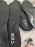 南极人2双皮鞋鞋垫男商务牛皮透气吸汗减震弹力运动 黑色 45-46 实拍图