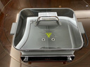 美的（Midea）火锅专用锅超速沸电火锅鸳鸯锅分体式多功能锅电煮锅0氟钛陶8L电热锅多用途锅HGS3528S1 实拍图