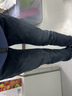 JEEP SPIRIT吉普牛仔裤男修身秋冬季韩版裤子男士微弹小脚裤 蓝灰加绒 29 实拍图