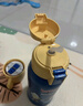 杯具熊（BEDDYBEAR）儿童保温杯带吸管双盖两用儿童水杯316不锈钢学生杯子600ml迪迦 实拍图