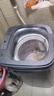 海尔（Haier）5公斤迷你洗衣机儿童婴儿宝宝小洗衣机直驱变频全自动波轮内衣轻柔羊毛租房家用国家补贴20%洗衣机  海尔5kg直驱变频+HP电离除菌+羊毛洗B378 实拍图