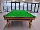 猎钢狼【包安装】斯诺克英式台球桌钢库商用标准型桌球台室内家用成人 320cm 6腿 木库 高配款 实拍图