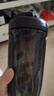 贝瑟斯 摇摇杯水杯运动健身水杯奶昔杯子代餐杯蛋白粉搅拌杯子680ML黑色 实拍图
