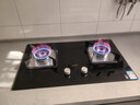 华帝【国家补贴20%】家用燃气灶液化气嵌入式双灶4.5kW猛火灶煤气灶双灶台灶具i10059B【液化气商品】 实拍图