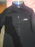 FILA斐乐官方男子针织休闲拉链外套上衣秋冬立领商务男装通勤夹克衫 传奇蓝-NV M 170/92A 实拍图
