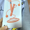 华为智选沃莱智能跳绳大球版 无绳有绳自由调节 成人学生有氧减脂专用橙色 实拍图