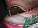乔丹QIAODAN飞影PB4.0专业马拉松竞速跑步鞋碳板跑鞋运动鞋男 樱花粉/极光绿 -樱花 41 实拍图