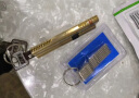 钜士盾 万嘉歩阳防盗门锁芯全铜AB锁芯纯铜大门锁芯老式双面防撬铜弹子 32.5+62.5=95偏 实拍图