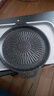麦饭石烤肉盘家用不粘锅铁板烧韩式烤肉锅电磁炉卡式炉户外烤盘 太阳花烤盘 28cm 实拍图