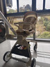 smartstroller遛娃神器婴儿推车可坐可躺轻便折叠双向高景观0-6岁用宝宝溜娃车 香槟白(铝合金车架+3D舒适透气) 实拍图