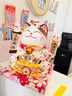 侑家良品招财猫自动摇手发财猫客厅摆件店铺开业热门商品乔迁礼物12寸大号 实拍图