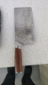 张小泉檀锋系列高碳钢 锋利菜刀 斩切刀厨房用刀厨师刀家用刀D100801 实拍图