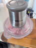 小熊（Bear）绞肉机家用 辅食机婴儿绞馅机 碎肉机 多功能料理搅拌 打蒜器电动 搅肉机 约2升双刀QSJ-B03E1 实拍图