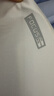 布先生明星同款长袖T恤男士小白T内搭 长袖标准T-圆领-白色 L(175) 实拍图