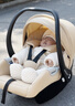 bebelock婴儿提篮式汽车儿童安全座椅新生儿宝宝睡篮车载便携摇篮i-Size 香槟金【i-Size认证】 实拍图
