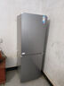 美的（Midea）180+升两门二门双开门双系统节能低音风冷无霜迷你超薄小型家用租房电冰箱 BCD-186WMA榭湖银 实拍图