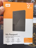 西部数据（WD）2TB 移动硬盘 USB3.0 My Passport随行版2.5英寸 黑 机械硬盘 笔记本电脑外接 大容量加密存储 实拍图