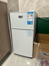 志高（CHIGO）小冰箱迷你小型家用冷藏冷冻两用宿舍出租房用双门办公室电冰箱节能省电 【一级能效】58L白色【三天约一度电】 实拍图