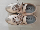 回力（Warrior）女鞋秋季透气休闲运动鞋子女士复古板鞋德训阿甘鞋 0053 米黑 36 实拍图