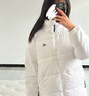 adidas 户外保暖鸭绒羽绒服男女同款秋冬阿迪达斯官方轻运动   白色(推荐选大一码)   M 实拍图