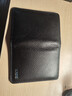 第九城(V.NINE)卡包名片夹头层牛皮轻薄驾驶证皮套防盗刷NFC防消磁银行卡套迷你小钱包男送老公送男友生日礼物情人节新年礼物  黑色 实拍图
