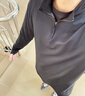 迪卡侬透气薄绒保暖休闲户外运动速干衣跑步长袖男T恤 沉稳黑L-2500810 实拍图