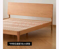 小半实木床双人床北欧日式1.5单人小户型卧室现代简约樱桃木家具1.8米 【重磅升级款】千寻床MAX-樱桃木 1.5m*2m 实拍图