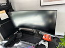 华硕VG34VQL3A 34英寸电竞显示器2K WQHD曲面带鱼屏 180Hz高刷 HDR400 125%sRGB广色域HVA屏1ms 实拍图