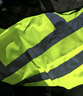 豪思克普 反光背心 工地施工仓库台风警示透气高亮安全马甲 【当/次日达】荧光绿-多口袋拉链 实拍图