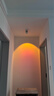 鲸与光 夕阳落日灯 日不落射灯 嵌入式 玄关壁画灯走廊洗墙灯 白色嵌入式 夕阳灯-夕阳红10瓦 实拍图