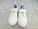 安踏女童运动鞋儿童跑步鞋26年春季密网舒适魔术贴软底学生临风跑鞋 【防风革面】白/清新紫/绿5522NH-2 39 鞋内长24.5cm 实拍图