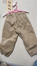 优衣库婴幼儿宝宝灯芯绒长裤/宽松休闲裤裤子25秋冬新款478838 31 米色 100 实拍图