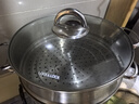 乐扣乐扣（LOCK&LOCK）不锈钢蒸锅 家用大容量蒸锅28CM三层组合套装 可蒸肉蒸鱼包子馒头 实拍图