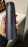 米家 保温杯 316不锈钢水杯 男女士杯子 大容量茶杯便携 350ml黑色 实拍图