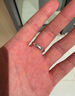 BJYLS999足银戒指女男素圈食指环小众开口纯银尾戒饰品实用礼物送女友 【999足银】极简素圈戒指-女款 实拍图