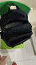 Edison高中生书包大容量初中大学生防泼水双肩包旅行背包K052-8G黑色 实拍图