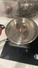 美厨（MAXCOOK）316不锈钢炒锅 带盖锅具30cm三层钢锅 电磁炉燃气炉通用MCC2249 实拍图