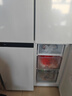 美的（Midea）508升十字四开门一级能效双系统双循环除菌净味国家补贴20%家用冰箱大容量BCD-508WSPZM(E)海贝白 实拍图