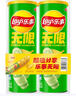 乐事（Lay's）无限薯片 翡翠黄瓜味 104克*2罐 208克 休闲零食 膨化食品 实拍图