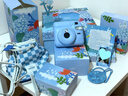 INSTAX富士instax立拍立得 一次成像相机 mini12精美礼盒 海岛绣球 含10张fafa花边相纸 实拍图